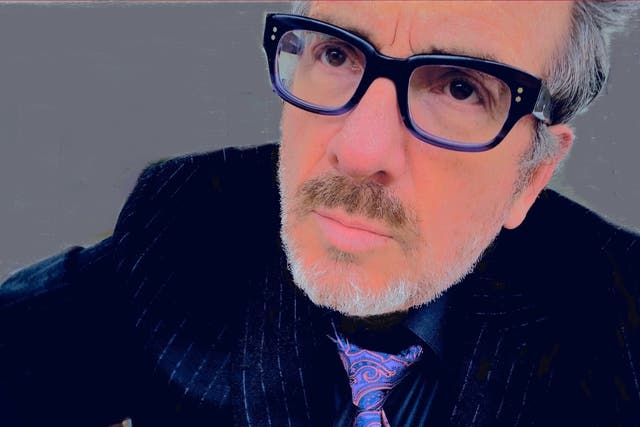 <p>Elvis Costello: ‘I’m in a little cabin on Vancouver Island going, where did the world go?’</p>
