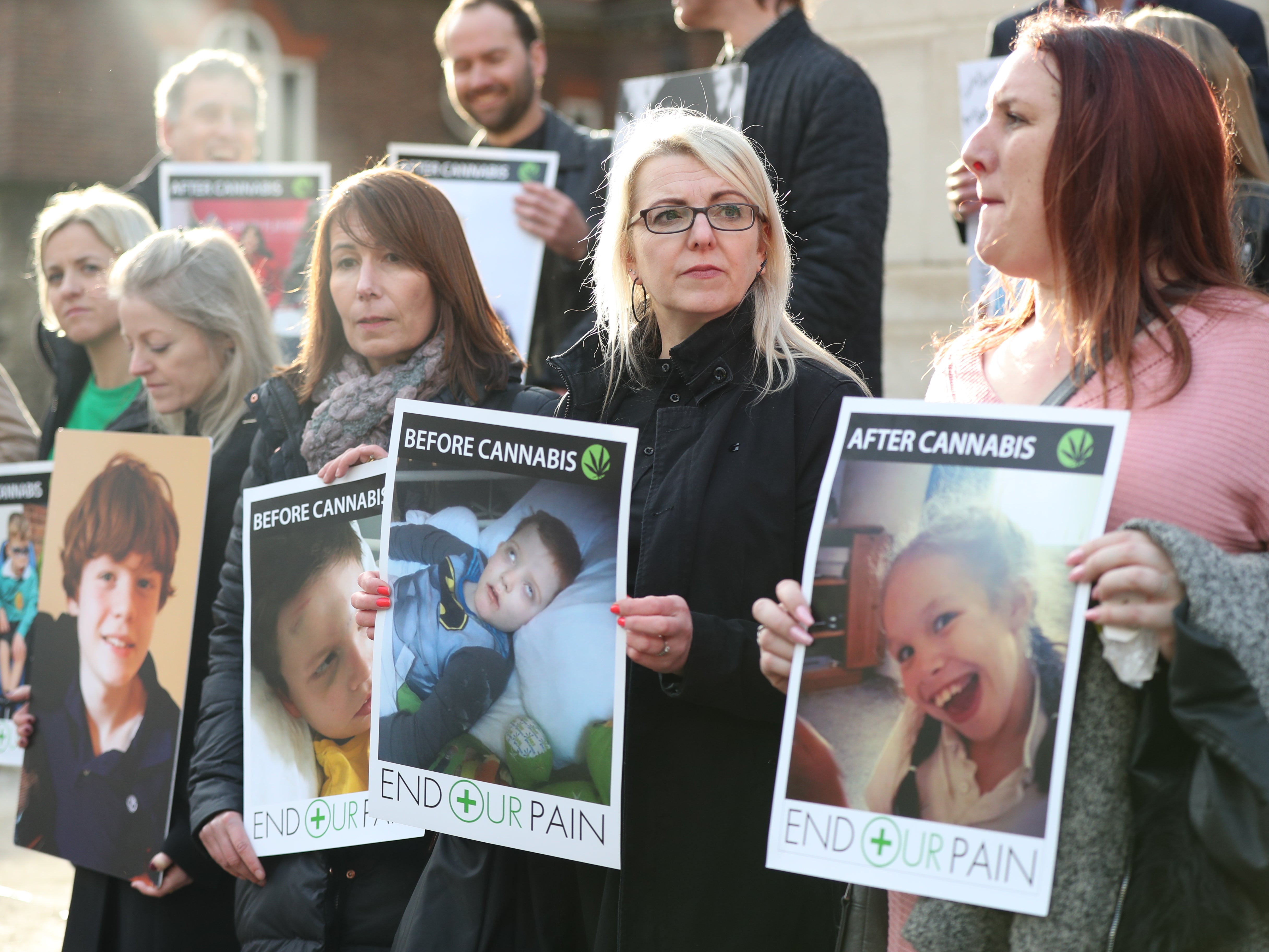 Families with severely epileptic children are calling for better access to medical cannabis on the NHS