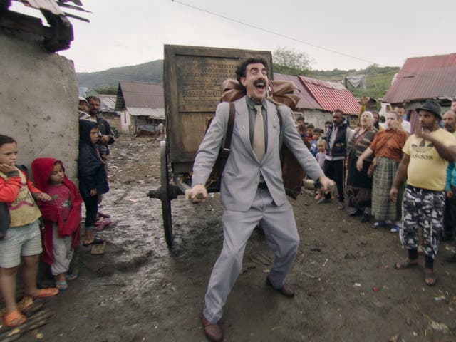 Not so very nice: ‘Borat’ and its recent sequel were both criticised for their offensive depiction of Kazakhstan 