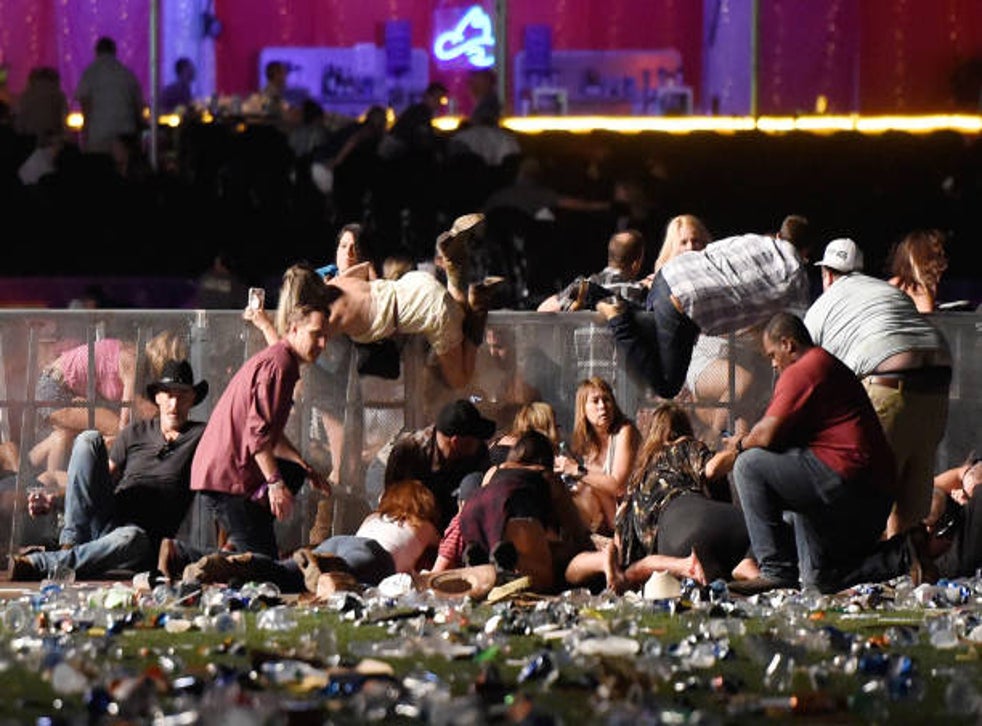 <p>The Route 91 Harvest country music festival shooting left 58 dead on October 1, 2017 in Las Vegas, Nevada</p>