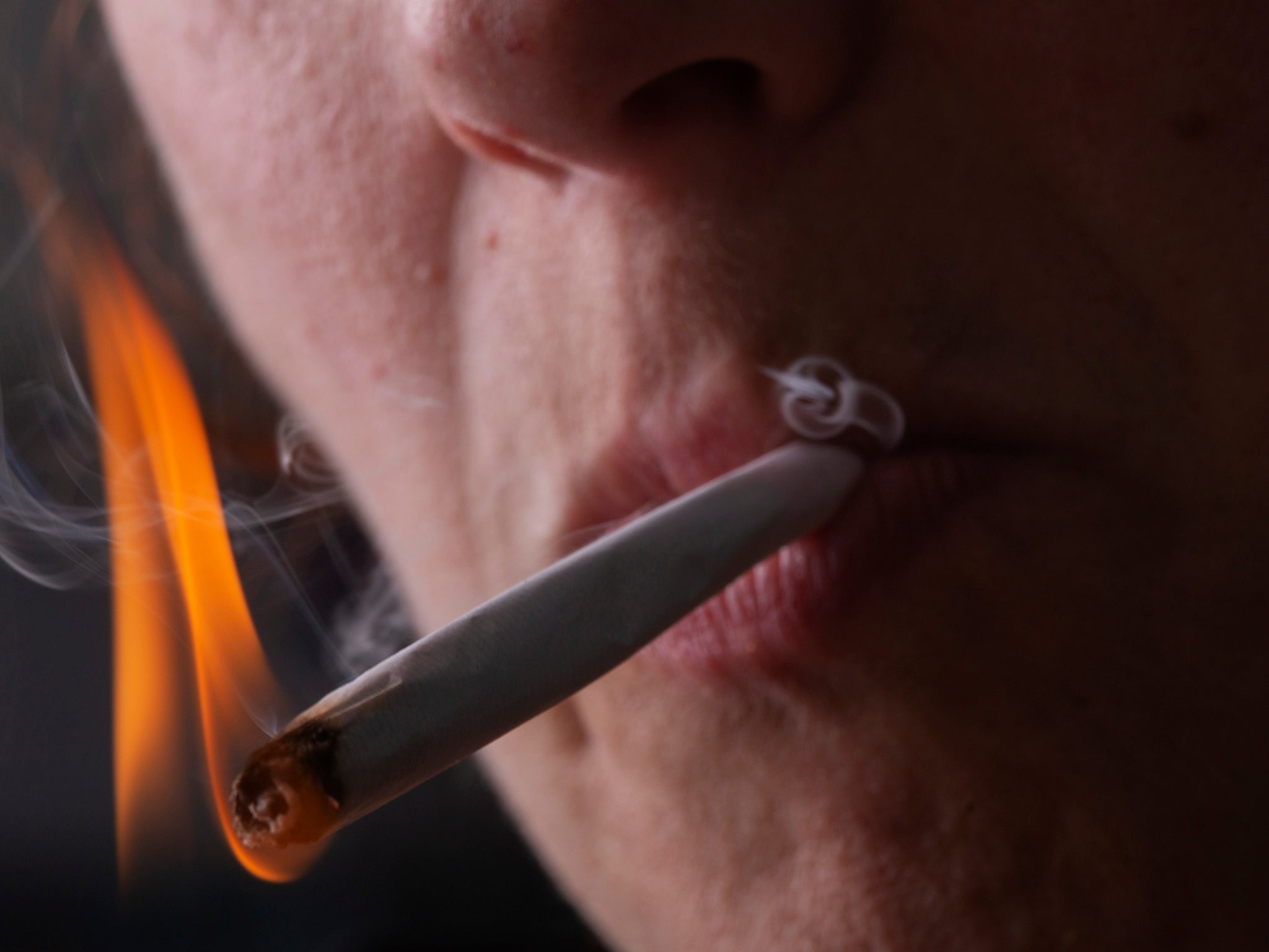 Compared with tobacco, marijuana smoking causes a fivefold greater impairment of the blood’s oxygen-carrying capacity