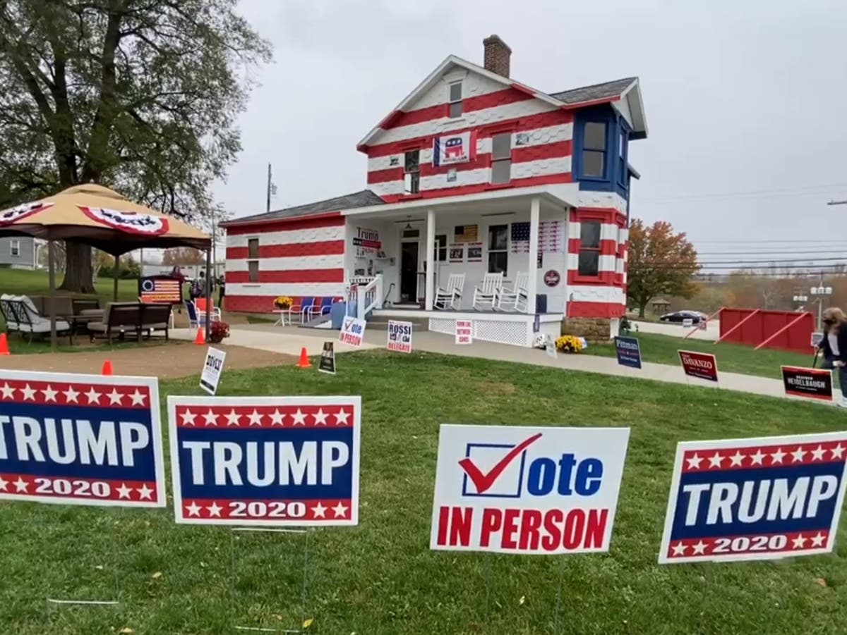 ‘Trump House’ in Pennsylvania attracting up to 1,500 people a day ahead of election The
