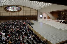 Pope ends public audiences, eyes Christmas as virus surges