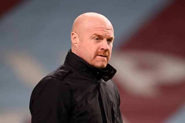 <p>Burnely manager Sean Dyche</p>