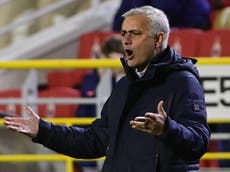 ‘Now you know!’: Mourinho tears into Spurs players after Antwerp loss