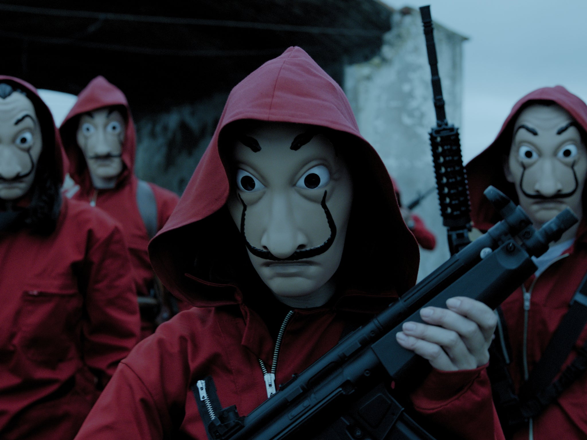 The Dalí masks and red boilersuits of ‘Money Heist’ have become a symbol of resistance beyond the series, having been used in political protests in Puerto Rico&nbsp;