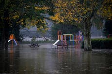 Met Office warning in place as rain and wind sweeps across UK 