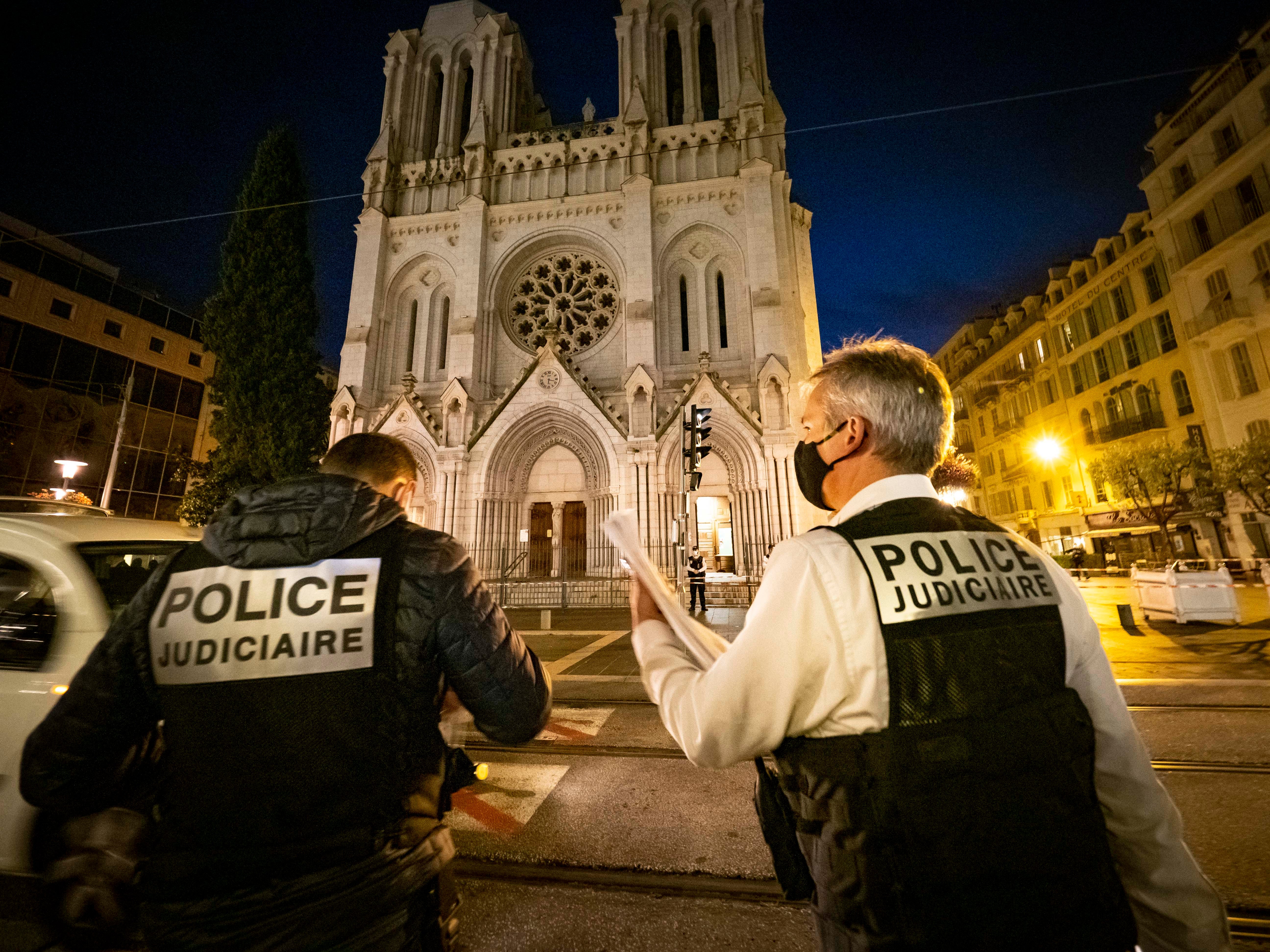 Three people were killed in a knife attack at the Notre-Dame Basilica in Nice