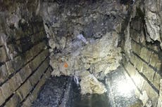 ‘Massive and disgusting’ 10-tonne fatberg cleared from London sewer