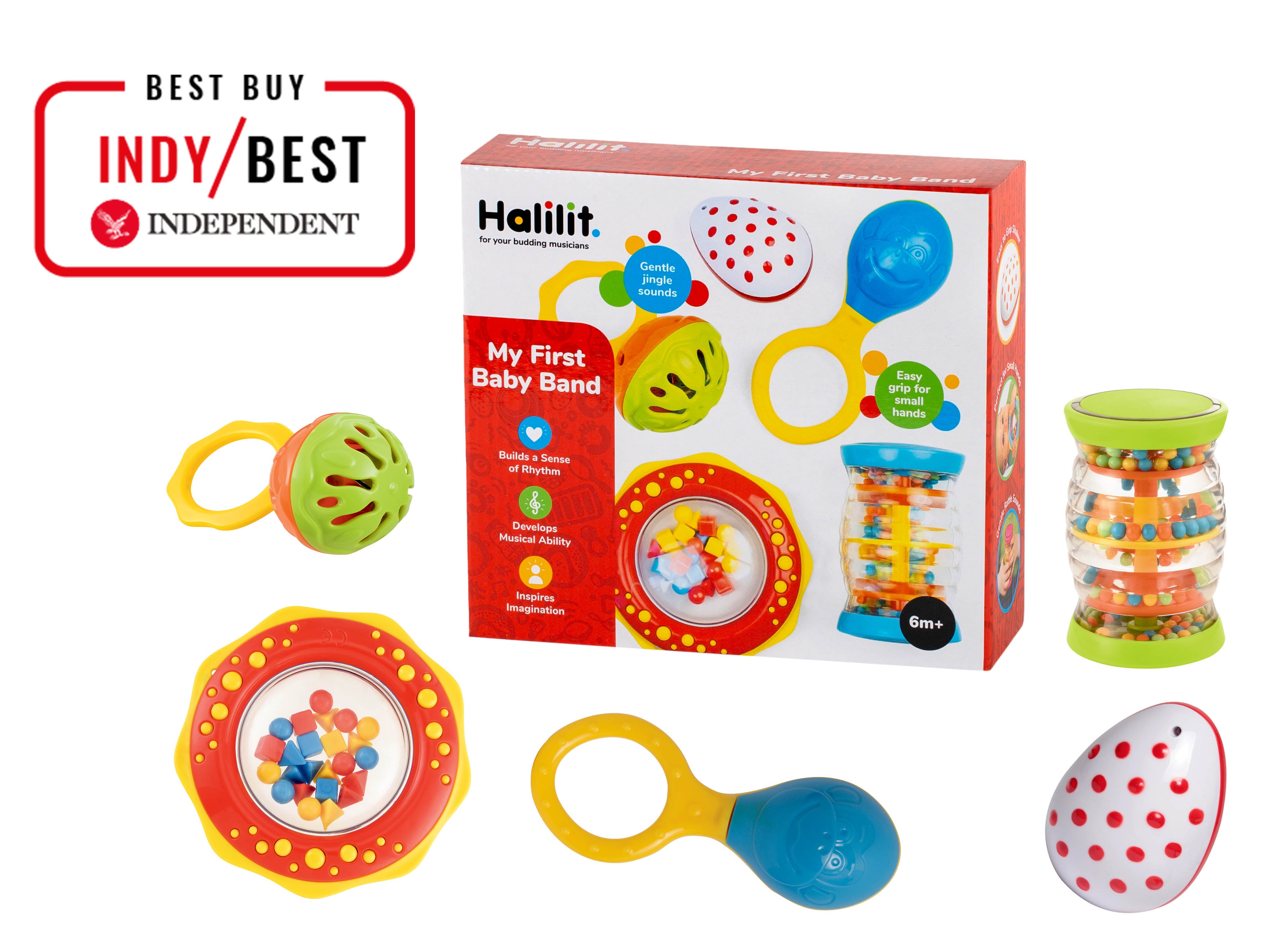 Halilit Baby's First Birthday Band Musical Instrument Gift Set for sale online 