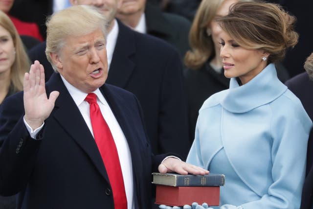 <p>Donald Trump’s inauguration on 20 January, 2017, was attended by his defeated rival Hillary Clinton and all living former presidents. He is weighing up whether to extend the same courtesy to Joe Biden.</p>