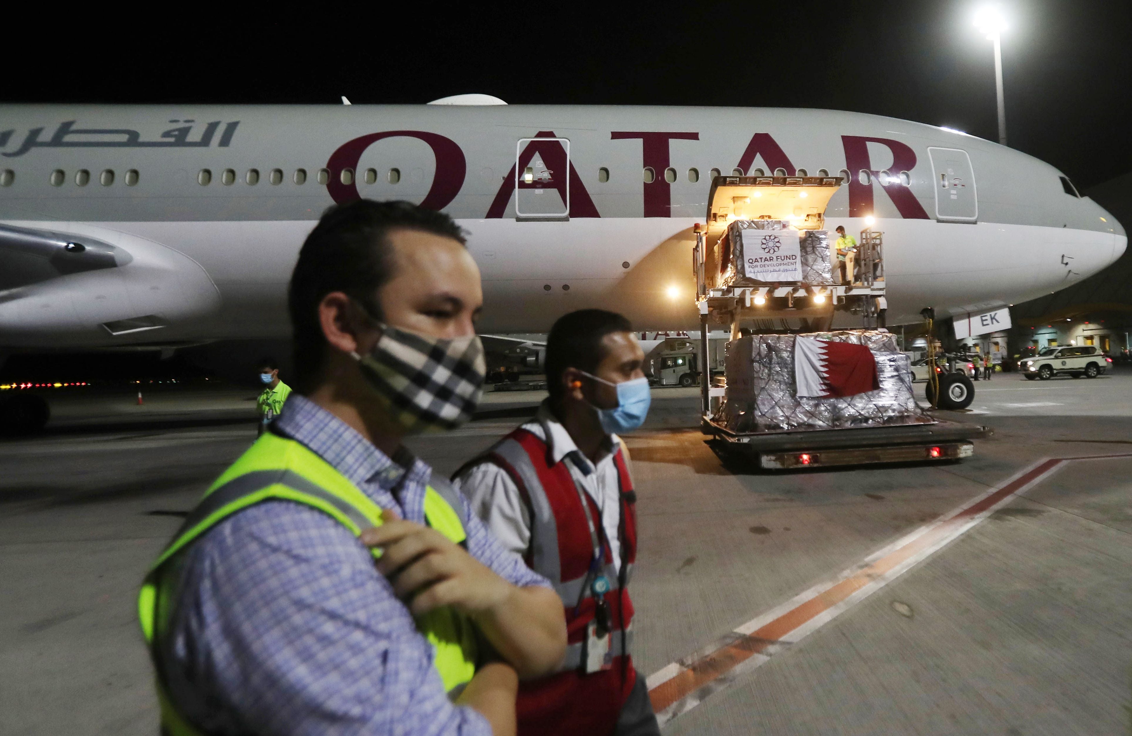Revelations that passengers flying through Doha were forced to endure vaginal inspections have upended Qatar's efforts to boost its reputation before the Gulf state hosts World Cup 2022, experts say. Officers marched women off a Sydney-bound Qatar Airways flight earlier this month and forced them to undergo intimate examinations after a newborn baby was found abandoned in an airport bathroom. (Photo by KARIM JAAFAR / AFP) (Photo by KARIM JAAFAR/AFP via Getty Images)