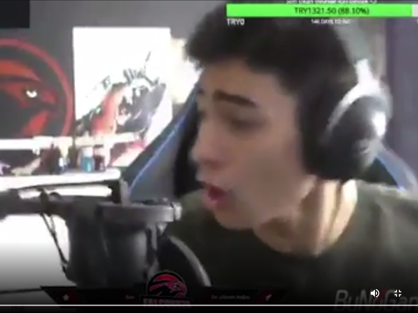 <p>El jugador se encontraba transmitiendo cuando se dio cuenta de que se estaba produciendo un terremoto.</p>