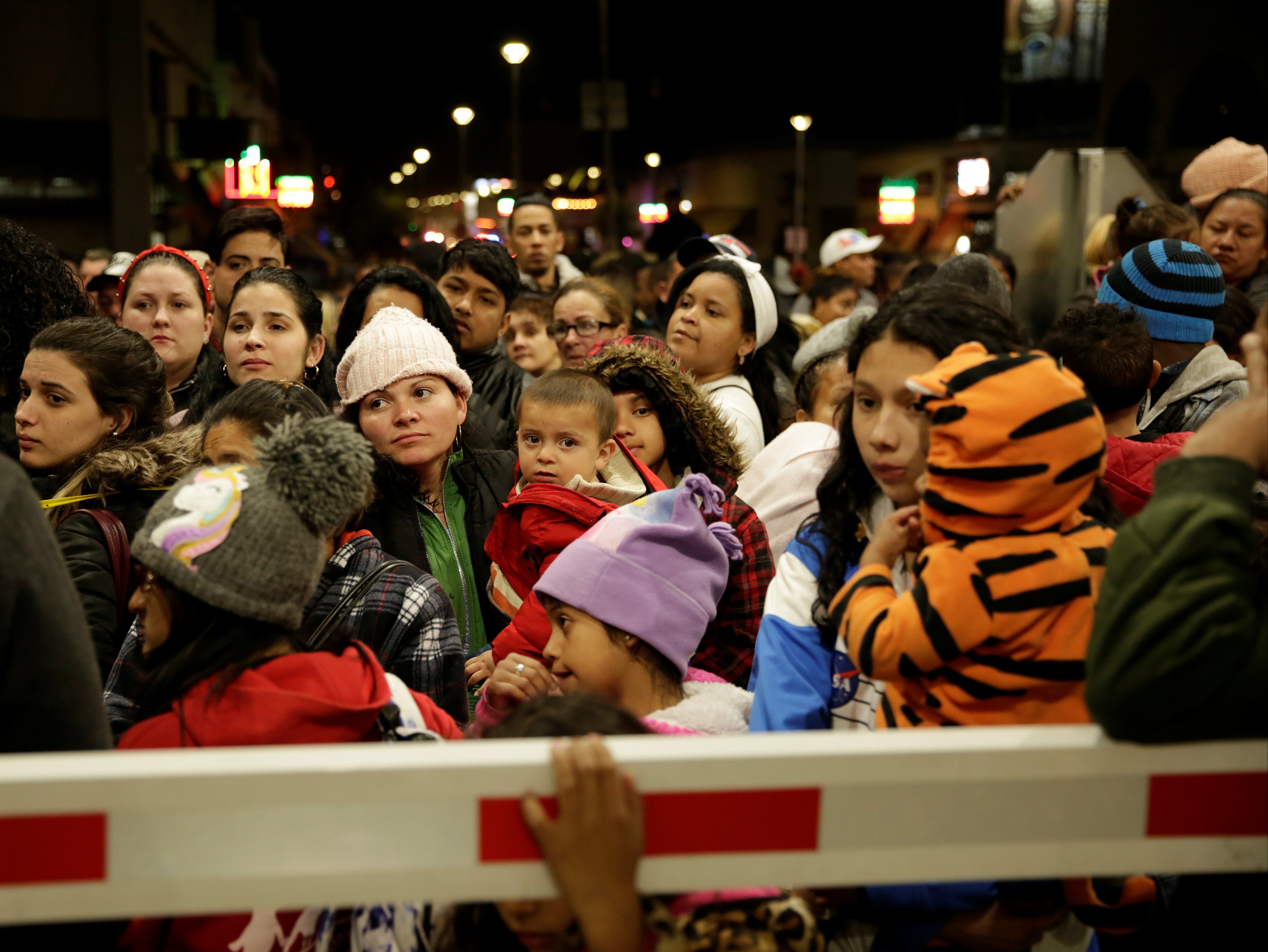 <p>Migrants, mainly from Cuba, block the Paso del Norte border crossing bridge after a U.S. appeals court blocked the Migrant Protection Protocols (MPP) program, which sent asylum seekers back to Mexico to await the outcome of their case, in Ciudad Juarez, on &nbsp;28 February 2020</p>