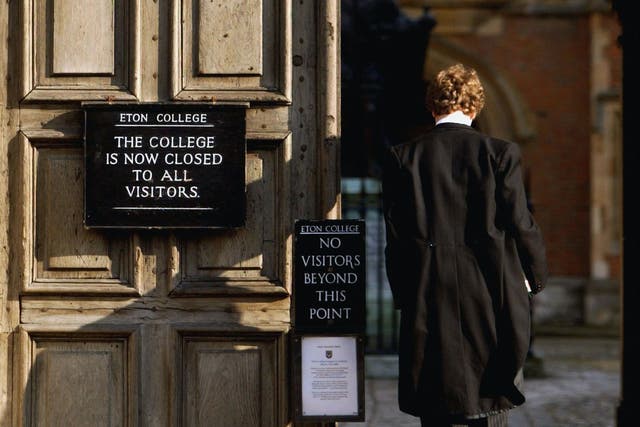 <p>The group includes a disproportionate number of former pupils of prestigious public schools</p>