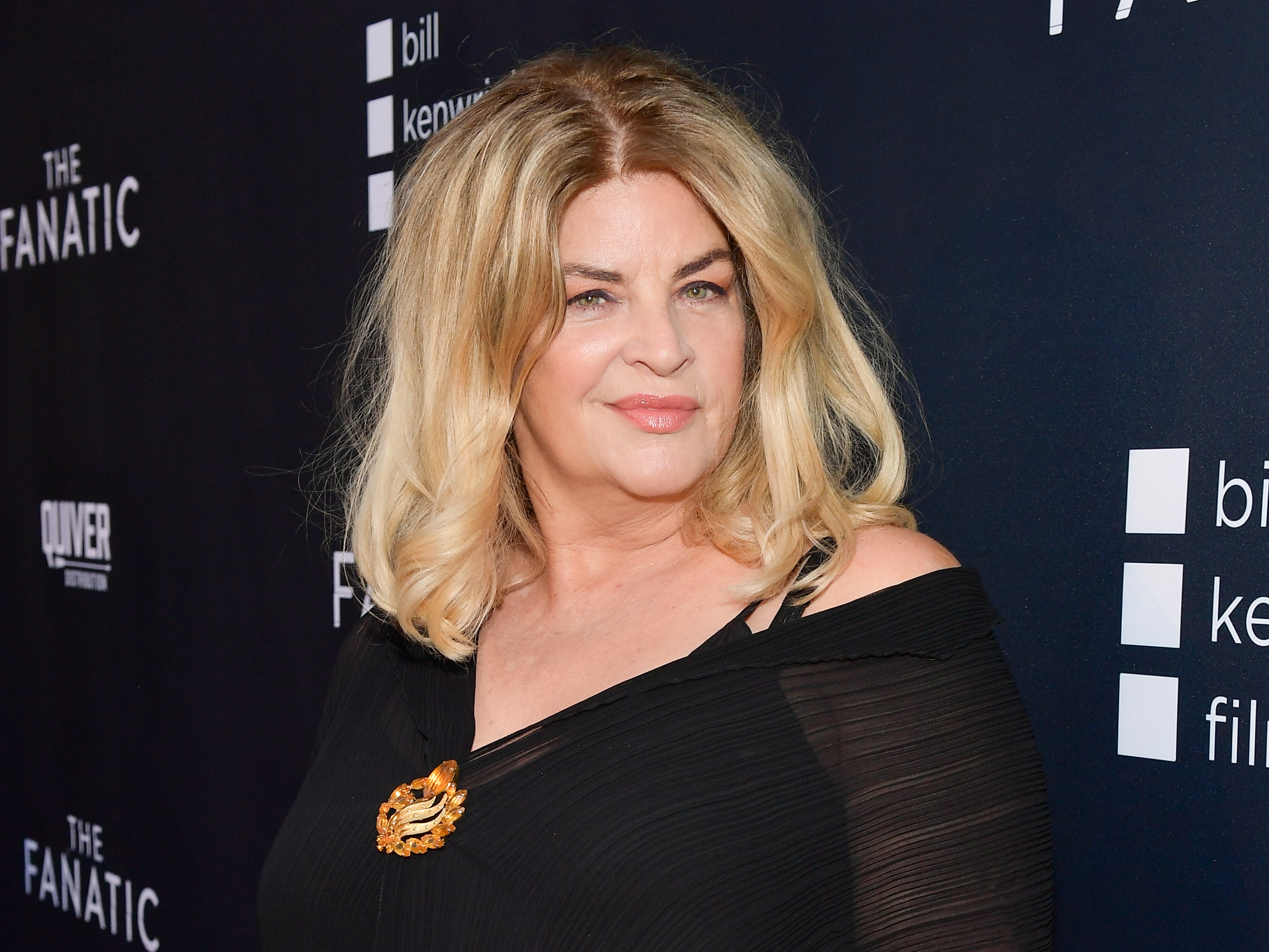 Kirstie Alley attends the premiere of ‘The Fanatic’ on 22 August 2019 in Hollywood, California