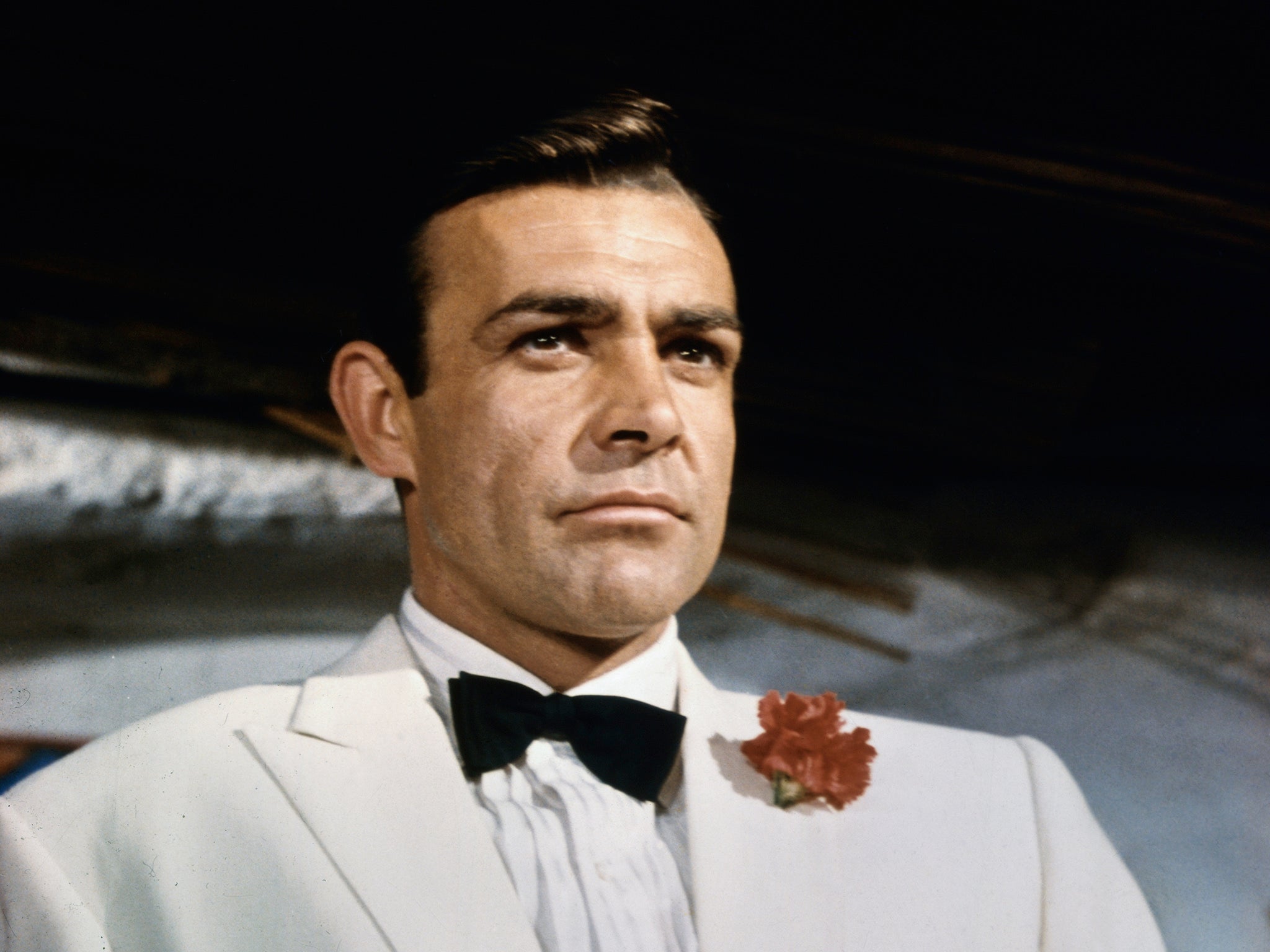 Style and substance: as the secret agent in 1964’s ‘Goldfinger’
