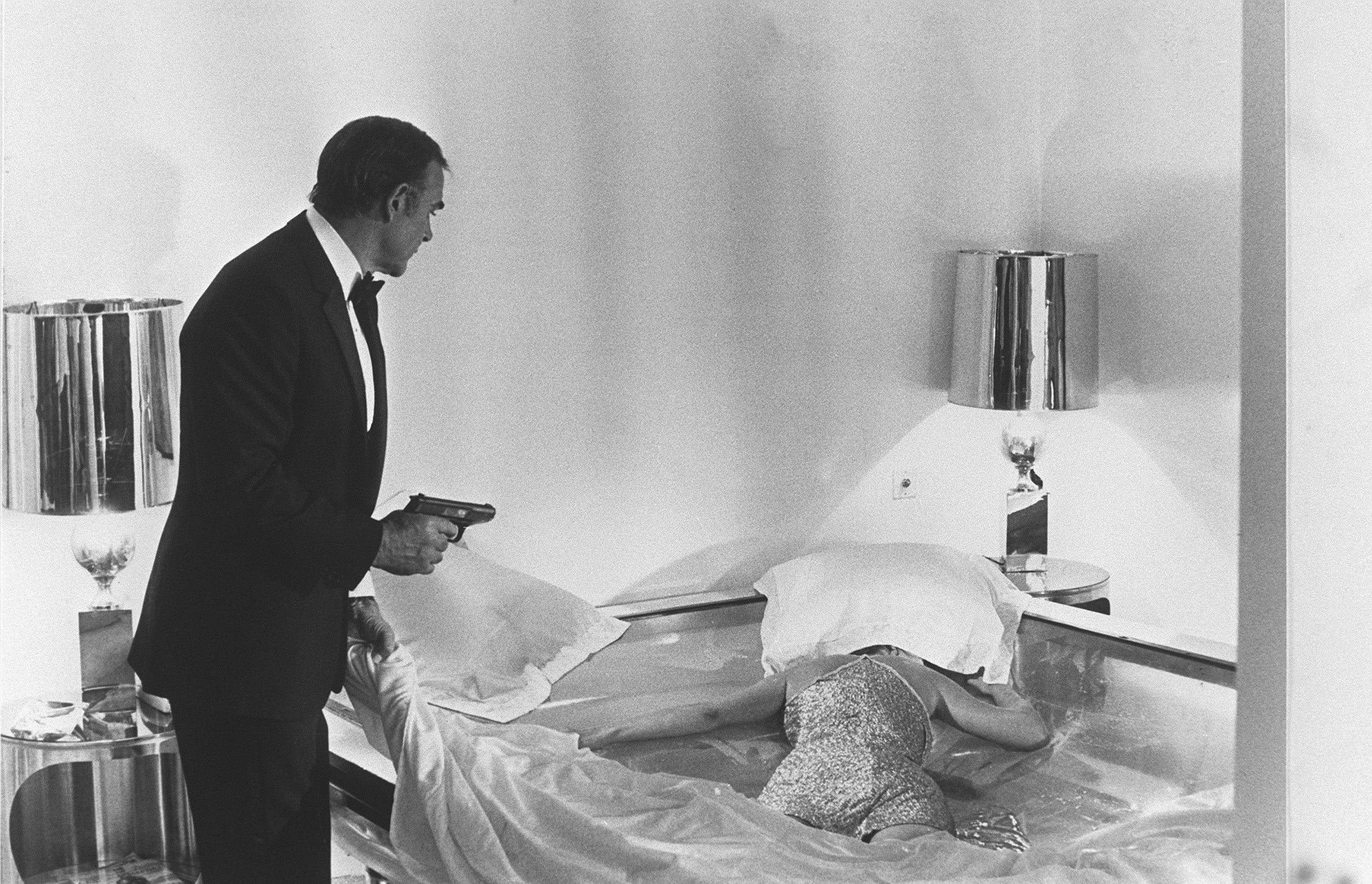 Connery during the making of ‘Never say, never again’