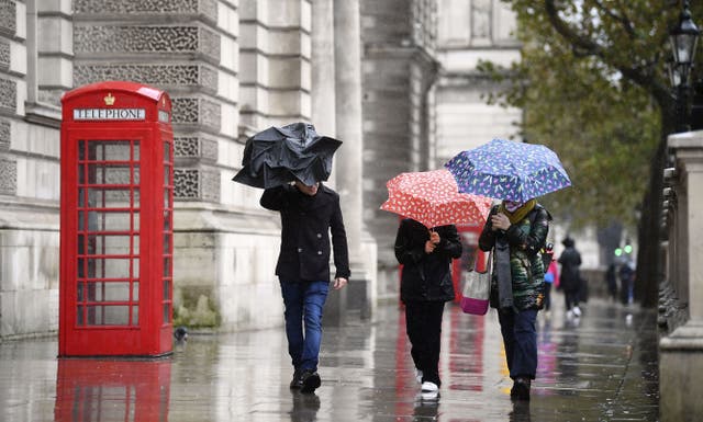 The Met Office has warned torrential downpours are set to bring ‘dangerous' flooding across the UK
