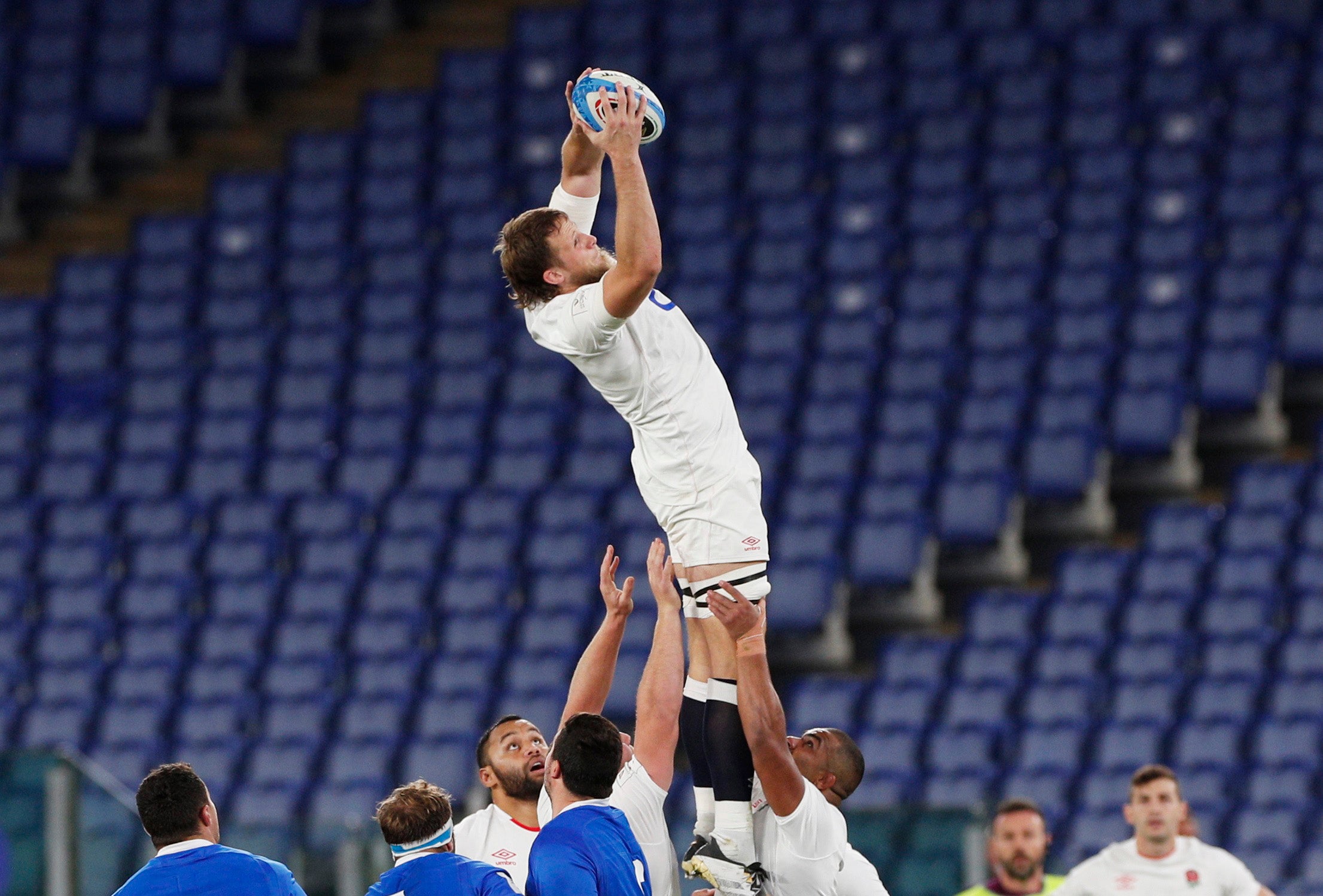 Jonny Hill could prove to be England’s new lineout general