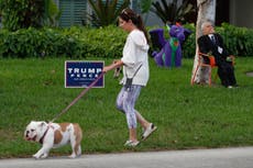 The US election is pitting neighbour against neighbour