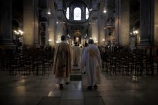 French churches honor Nice attack victims; 6 detained