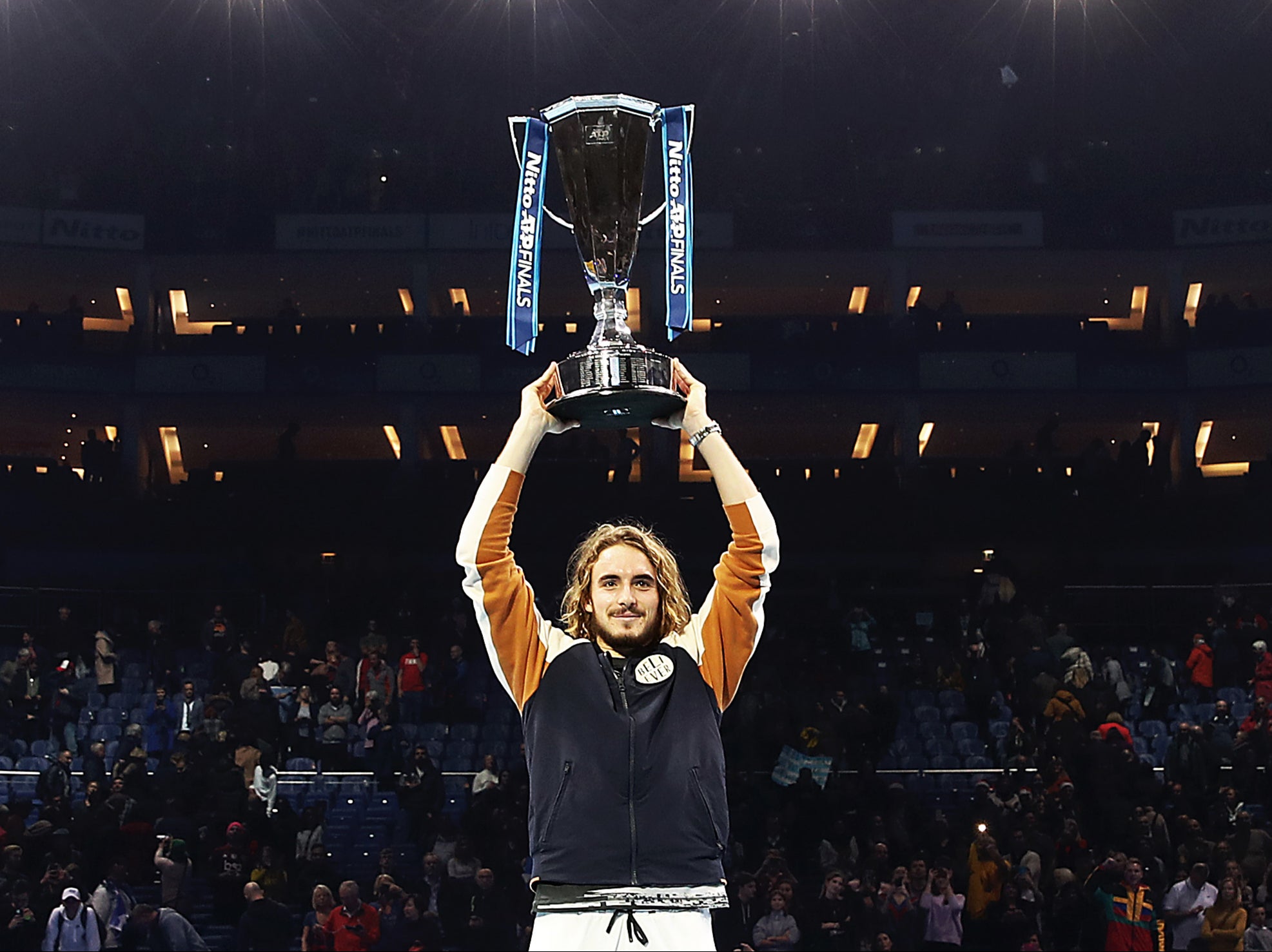 Stefanos Tsitsipas won last year’s ATP Finals