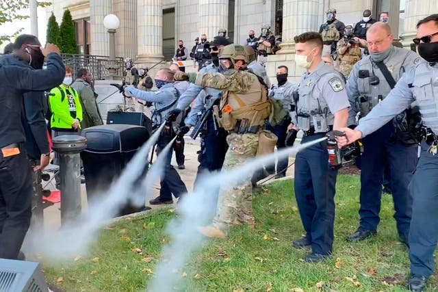 Election 2020 Voting Rally Arrests