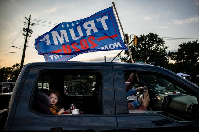 Los camiones y automóviles con banderas de Trump han abundado en las calles y carreteras de Estados Unidos en esta temporada electoral.