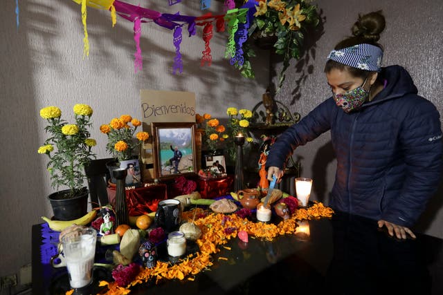 Virus Outbreak Mexico Day of the Dead
