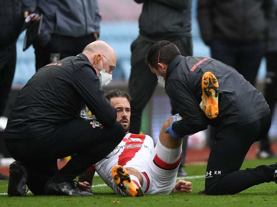 Danny Ings will miss at least four weeks through injury