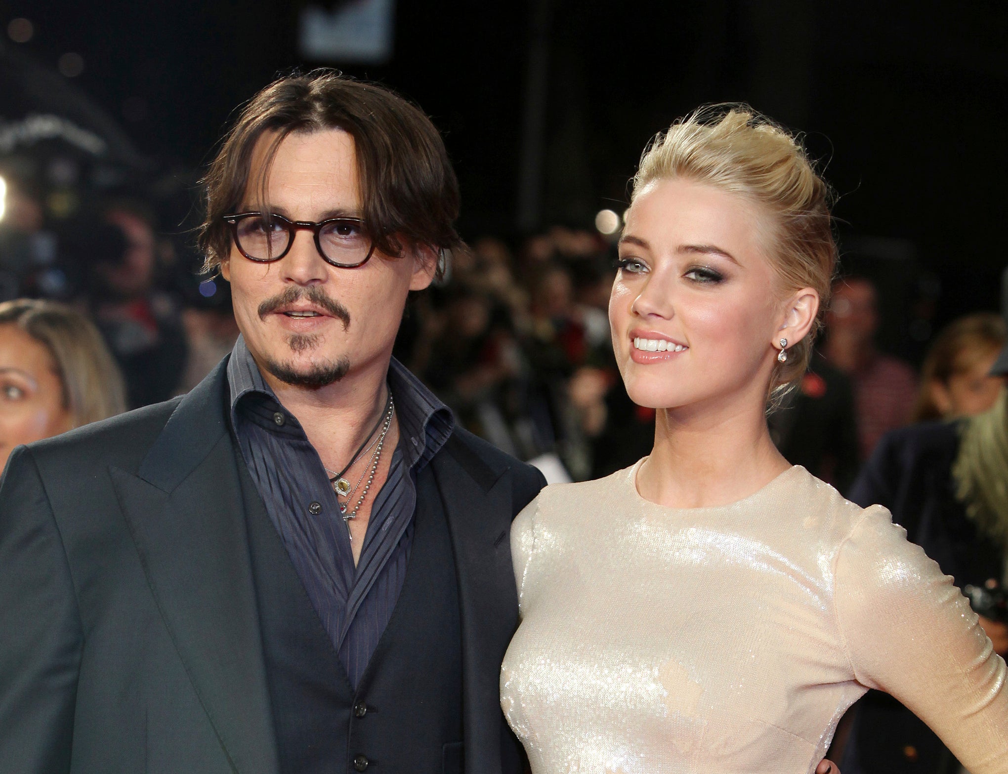 Johnny Depp and Amber Heard pictured together in 2011
