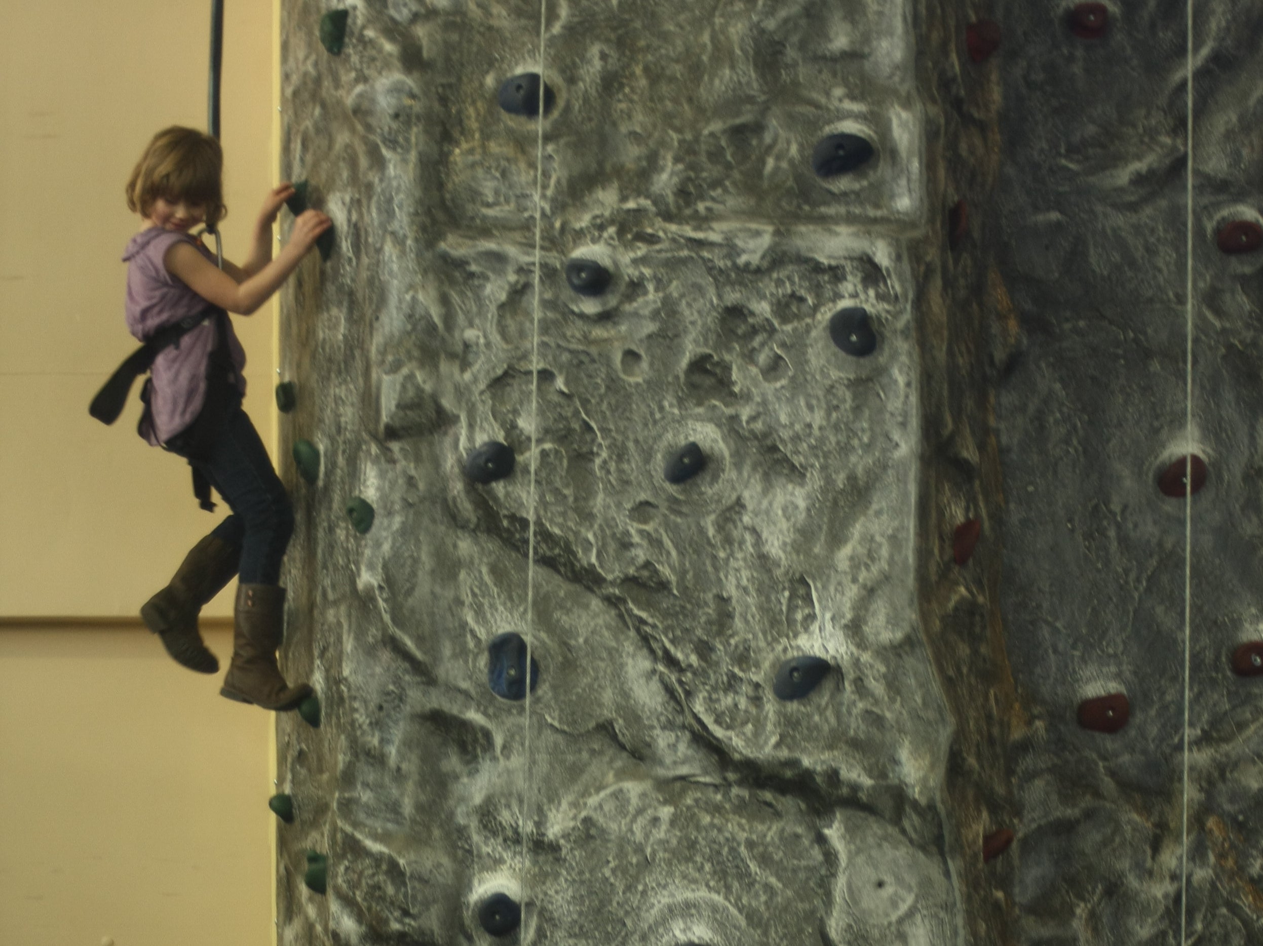 Awkward situation: a climbing wall at Center Parcs, which is offering full refunds to its customers affected by lockdown