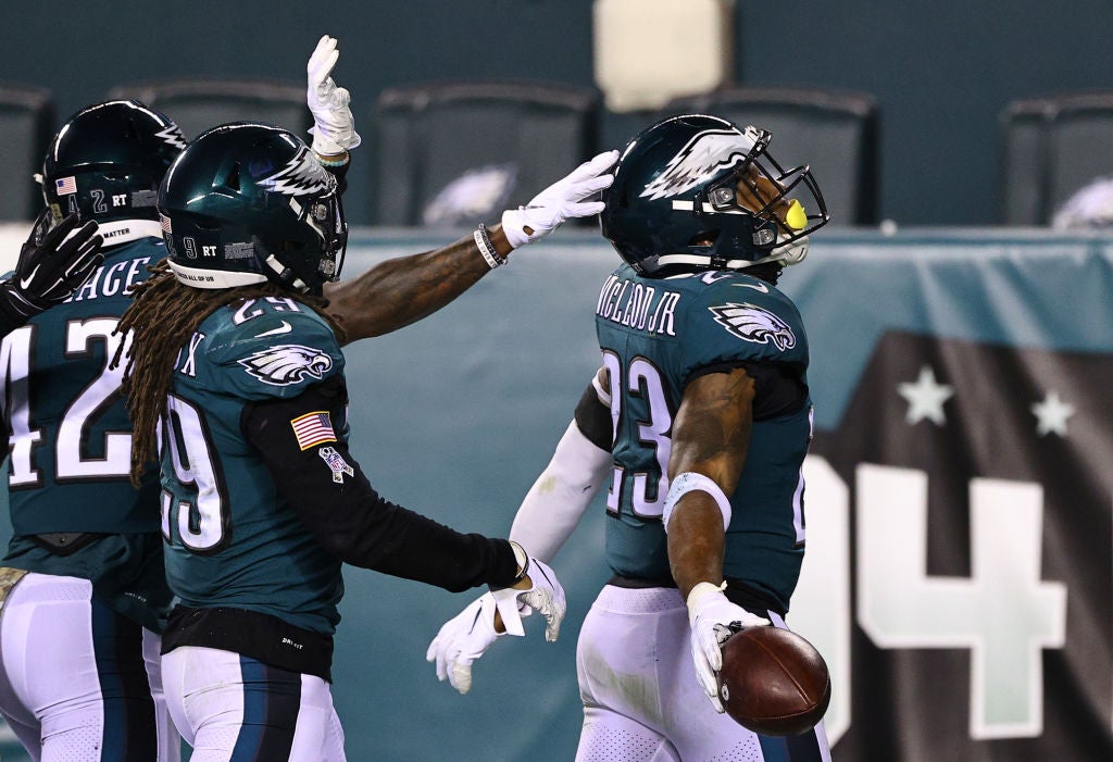 <p>Filadelfia se mantiene en la cima de la División Este de la NFC</p>