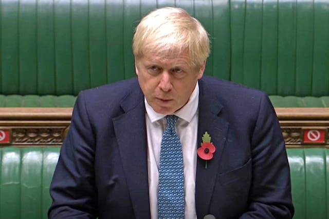 Boris Johnson unveils his lockdown plans to the House of Commons
