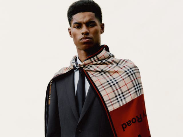 Marcus Rashford and Burberry launch initiative to support young people