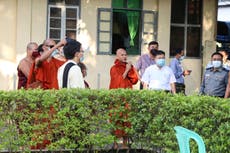 Firebrand monk surrenders to police days before Myanmar vote