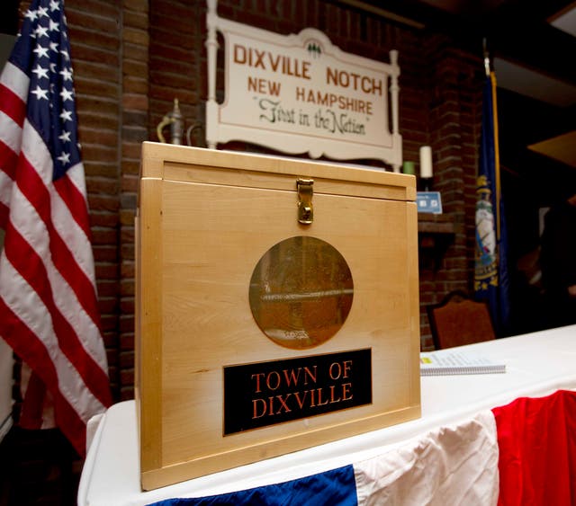 Election 2020-Dixville Notch