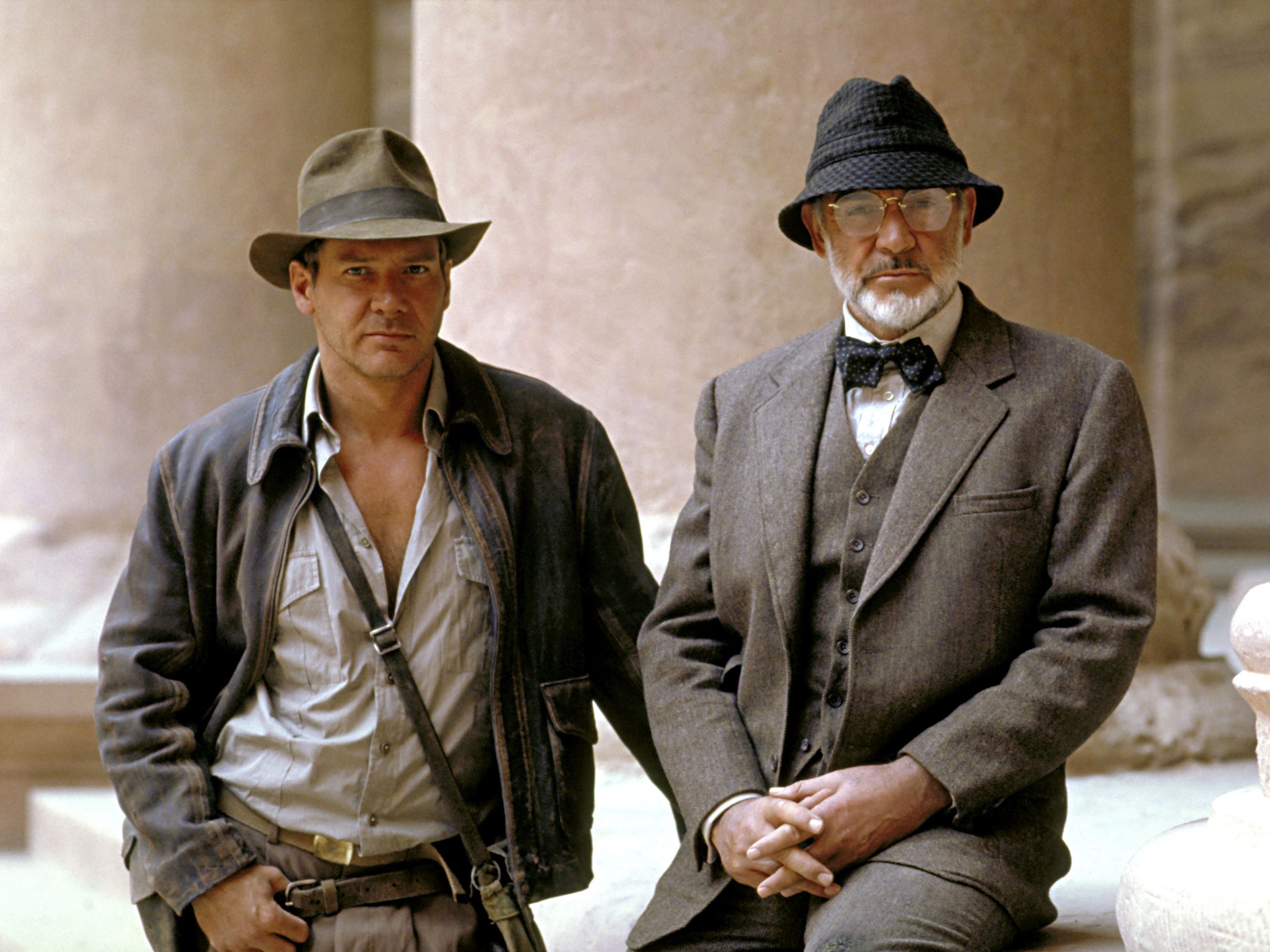 Ford and Connery starred as father and son in 1989’s ‘Indiana Jones and the Last Crusade'