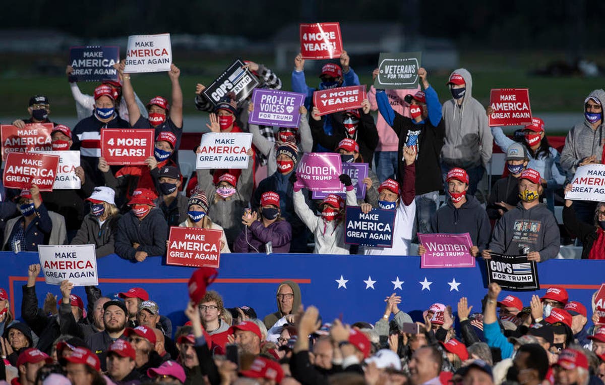 Trump did well in counties with high coronavirus death tolls, according to polling data