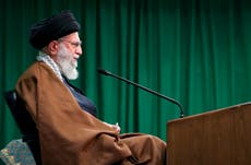 Iran's supreme leader, quoting Trump, mocks US election