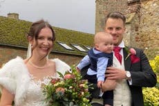 Couple rearrange wedding with 24 hours notice to beat England lockdown