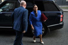 Priti Patel bans demonstrations during England’s lockdown