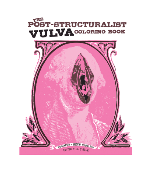 Post-structuralist Vulva Colouring Book