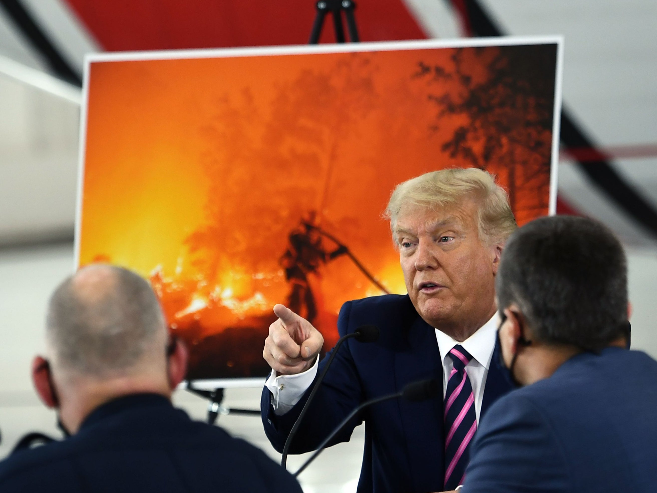 <p>Trump detalló que no piensa ahora mismo en escribir un discurso de concesión o de aceptación</p>