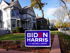 ‘Creepy’ blue dots painted outside homes of Biden supporters