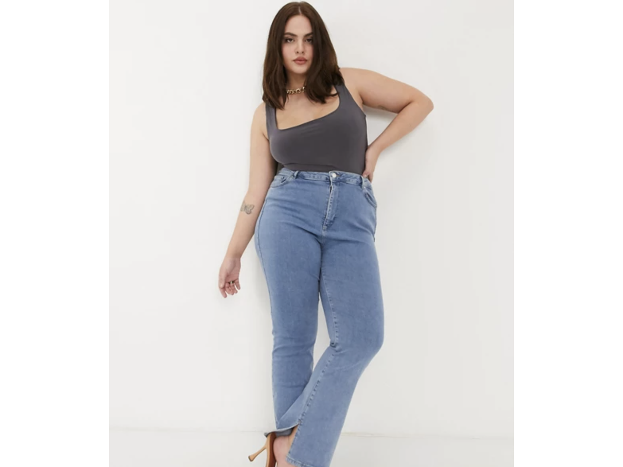 best high waisted jeans uk