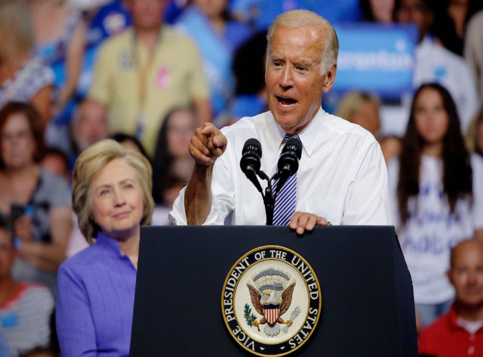<p>Las últimas encuestas ponen a la cabeza a Biden de la carrera presidencial</p>