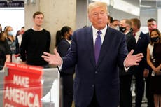 Trump says he hasn’t written a concession speech