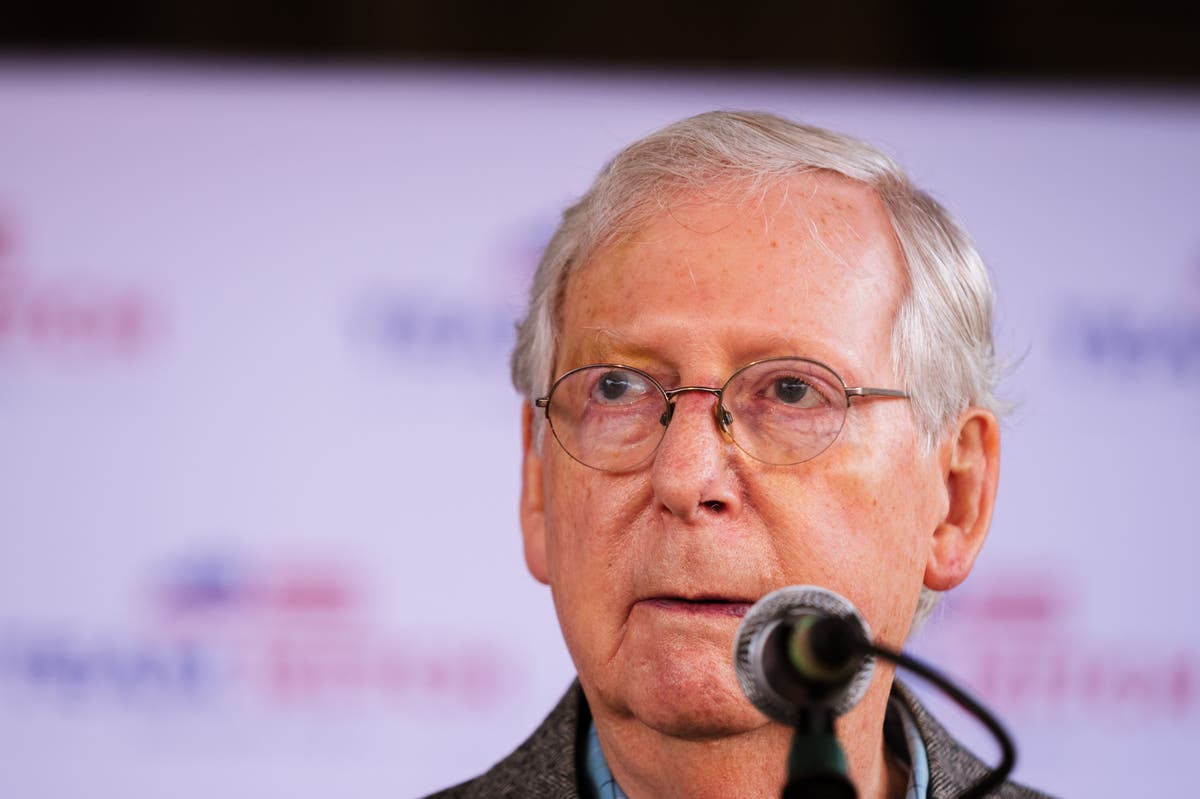 Mitch Mcconnell Wins Re Election In Kentucky But Senate Majority Still In Question The Independent